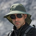 thumbnail image 5 of Fishing Hat Wide Brim Breathable Mesh UV Protection Summer Outdoor Climbing Hiking Sun Hat Men Accessories, 5 of 7