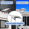 thumbnail image 2 of Starlink Gen 3 Ladder Mount Bracket – Heavy-Duty Roof Rack Clamp Mount for RV Ladders – Weatherproof Anti-Rust Coated Metal – Fits 0.8"–1.17" Rungs – Stable Starlink Internet Setup On-the-Go, 2 of 7