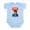 Sky Blue, variant on CafePress - JFK '60 Infant Bodysuit - Baby Light Bodysuit, Size Newborn - 24 Months