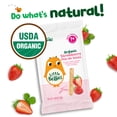 thumbnail image 3 of Little Bellies Organic Strawberry Pick-Me Sticks Puff Snack, 0.56 oz, 3 of 8