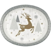 Opulent Reindeer Oval Platter (8 count)