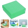 thumbnail image 4 of SHISUYAN Cardboard Freezer Box With Lid 100-Well Lab Samples Storage Container For Test Tubes And Centrifuge Tubes Laboratory Microtube Storage Box, 4 of 8
