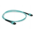 thumbnail image 3 of AddOn - Patch cable - MPO/PC multi-mode (F) to MPO/PC multi-mode (F) - 4 m - fiber optic - 50 / 125 micron - OM4 - riser - aqua, 3 of 8