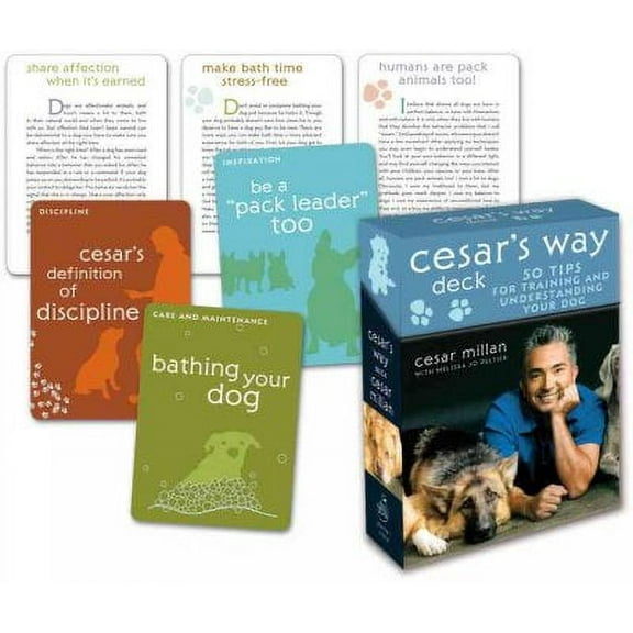 Cesar's Way Deck : 50 Tips for Training and Understanding Your Dog (Cards)