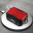 thumbnail image 5 of ELEHOLD Rugged Case Compatible with Airpods Pro 2nd Gen 2022, Full Body Hard Shell Shockproof Anti-Scratch Case with Carabiner for Airpods Pro 2 (2022),Red, 5 of 7