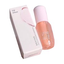 Heat Plumping Lip Gloss with Extract - Instant 30% Fuller Lips, Glossy Shine Lip Plumper, Moisturizing Lip Gloss, Full Lip Effect, Youthful Looking Lips, 5Ml, for Makeup Organizers