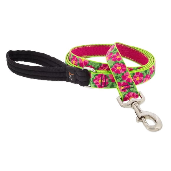 Correa para perros LupinePet para petunias de 1 pulgada de ancho y 1,8 m de largo
