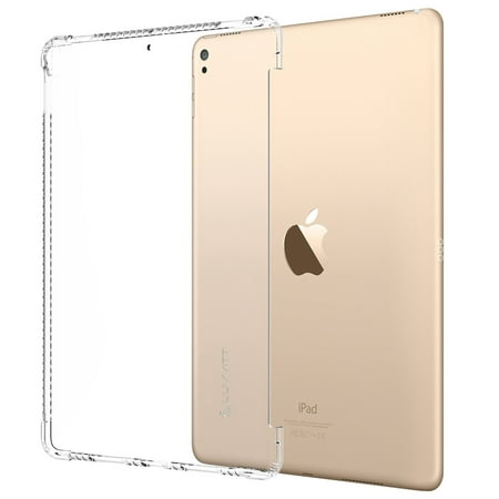 LUVVITT CLEAR GRIP Flexible Soft Transparent TPU Shockproof Rubber Back Cover for iPad Pro 10.5 inch (2017) and iPad Air 3 (2019 - 3rd (Best Keyboard Case For Ipad Air 2019)