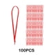 thumbnail image 4 of Advancent 100x Cordel De Adorno De Terciopelo Borgoña, Paquete De 100 Para Posibilidades De Decoración Versátiles Kits de decoración para fiestas rojo, 4 of 6