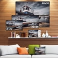 thumbnail image 2 of Designart - Vieux Bateau de Pêche - Impression sur Toile Bateau, 2 of 2