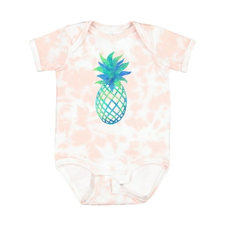 

Inktastic Blue and Green Pineapple Boys or Girls Baby Bodysuit