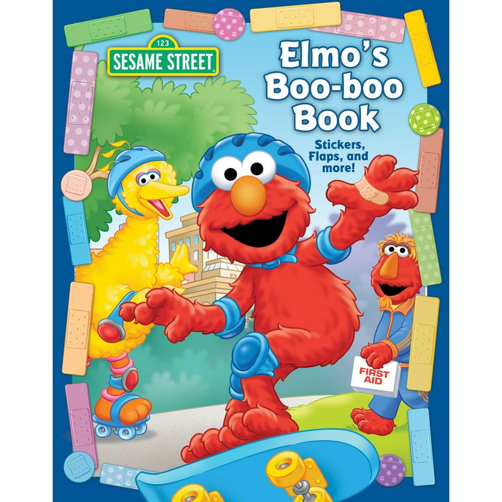 Sesame Street Elmo's Boo Boo Book - Walmart.com - Walmart.com