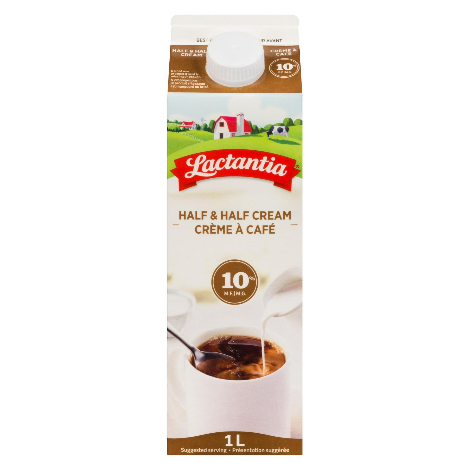 Lactantia 10% Half & Half Cream, 1L