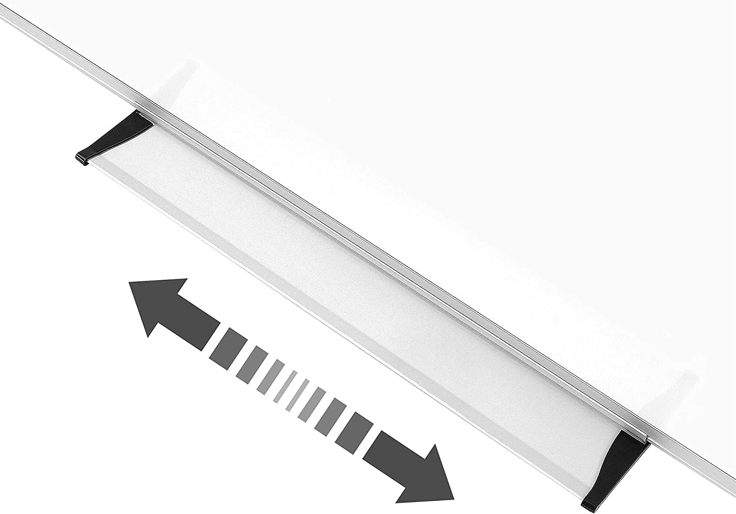 VUSIGN Magnetic Dry Erase Whiteboard, 36 X 24 Inches, Wall Mounted with Pen Tray, Silver Aluminium Frame