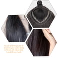 thumbnail image 3 of Extension de Cheveux à Clip, Longue et Lisse, Pièce de Cheveux pour Femmes, Extension de Perruque Synthétique, 3 of 9