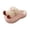 Pink, variant on Toast Bread Slippers for Women, Cute Food Shaped Fuzzy House Shoes, Soft Plush Closed Toe Indoor Footwear, Fun Gift for Bread Lovers