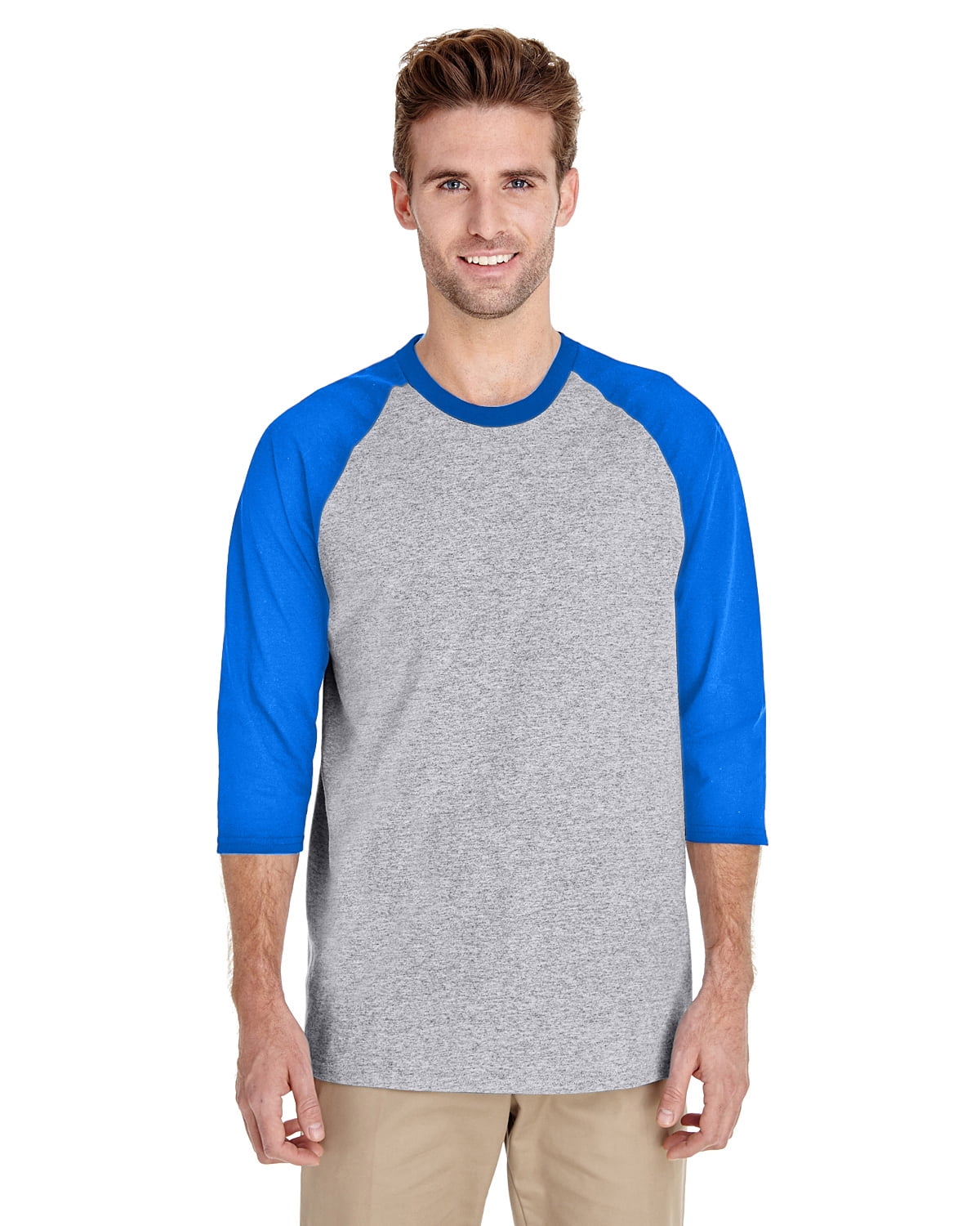 Gildan Gildan Heavy Cotton ThreeQuarter Raglan Sleeve Baseball T