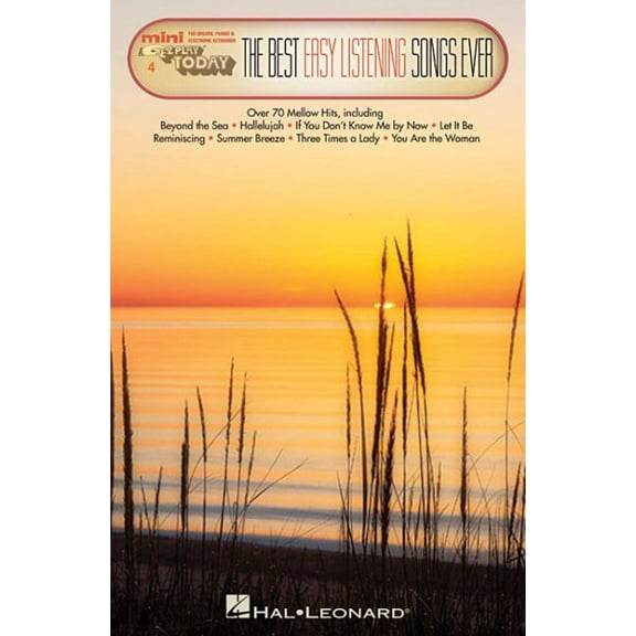The Best Easy Listening Songs Ever: Mini E-Z Play Today Volume 4