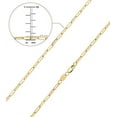 thumbnail image 2 of Jewelry Atelier Gold Chain Necklace Collection - 14K Solid Yellow Gold Filled Paper Clip Link Chain Necklaces for Women and Men with Different Sizes (2.0mm, 2.5mm), 2 of 6