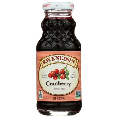 R.W. Knudsen Juice, Cranberry Concentrate, 8 Fl. Oz. Bottle