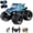 Blue, variant on Amphibious Remote Control Car, 2.4GHz All-Terrain Off-Road Pickup Toy,Waterproof 360° Rotating 4WD RC Monster Trucks, RC Car Pool Toys Remote Control Boat—Gifts for Boys Aged 8–12+(Pink)