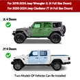 thumbnail image 3 of Running Boards Fit For 2018-2026 Jeep Wrangler JL / 2020-2026 Jeep Gladiator JT 4 Doors, 3 of 12