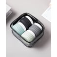 thumbnail image 4 of Micebay Travel Containers for Toiletries 4 Pack, TSA Approved Travel Size Toiletries, Portable Size Containers, With Clear Bag Leak Proof Silicone Jars, Essentials Creams Jars Carrying Small Items, 4 of 16