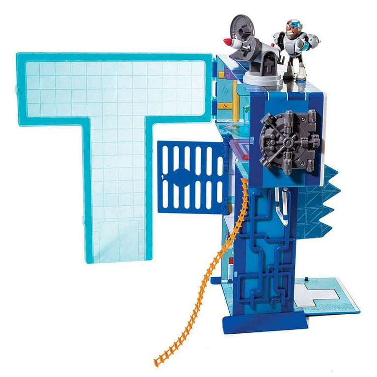 Teen Titans GO! 　Tタワー Teen Titans Go! T-Tower Playset (Lights & Sounds) - Walmart.com