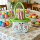 thumbnail image 5 of Bolsa de caramelos Conejo de Pascua 7,9 x 7,9 pulgadas – Diseño de cara de conejo de tela suave con orejas, asa larga – Cesta de búsqueda de huevos de Pascua, bolsa de regalo para fiestas, decoración, 5 of 6