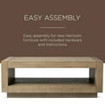 thumbnail image 5 of Maven Lane Artemis Contemporary Wooden Coffee Table in Refined Grey Finish, 5 of 7