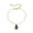 Green, variant on Womens Ladybug Bracelet Insect Tag Individually Packed Bracelet Copper Clad Iron Glass Electroplated Finish National