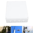 thumbnail image 3 of Electric Project Case Electrical Junction Box ABS Waterproof Pre Drilled Electric Project Case For Indoor Outdoor Use 400 X 350 X 120mm, 3 of 8