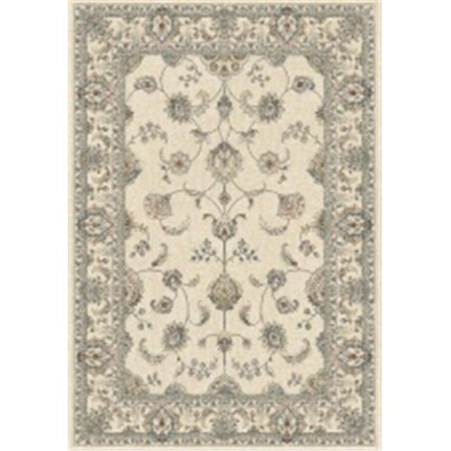 Dynamic Rugs AN1014571596464 Ancient Garden Rugs, Ivory - 9.2 x 12.10 in.
