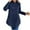 Navy, variant on Stamzod Womens Fall Fashion 2025 Pullover Hoodies Long Sleeve Casual Hoodie with Pocket Solid Color Hooded Sweatshirt for Women Navy S