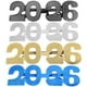 thumbnail image 1 of 4 gafas de Año Nuevo: gafas de Año Nuevo 2026, gafas de clase 2026 con números brillantes, gafas de sol de graduación, gafas de sol divertidas y elegantes, accesorios para fotos de fiesta., 1 of 6
