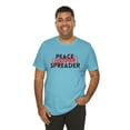 thumbnail image 4 of "Certified Peace Spreader" - T-Shirt Unisex Jersey Short Sleeve Tee, 4 of 8