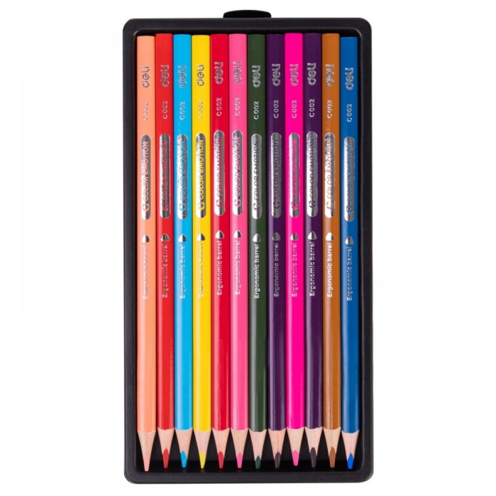 36 Pcs Colouring Pencils in Wooden Case With Mandala Coloring Book