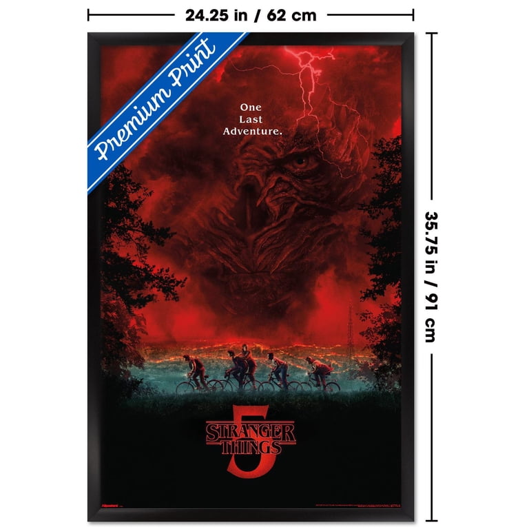 Netflix Stranger Things: Season 5 (2025) - Key Art Wall Poster