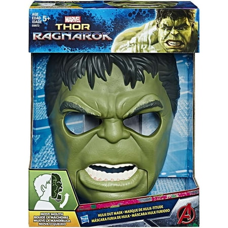 Marvel Thor Ragnarok Hulk Out Mask