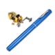 thumbnail image 1 of Fishing Rod and Reel Combo, Portable Mini Telescopic Fishing Rod, Pocket Pen Fishing Rod + Reel, Aluminum Alloy Fishing Accessories, 1 of 4