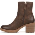 thumbnail image 2 of Dr. Scholl's Women's Pearl Mid Calf Boot Chestnut Smooth 10M, 2 of 5