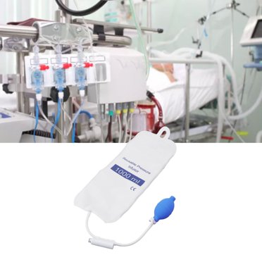 Portable Pressure Infusion Bag TPU Air Tightness No Leakage Pressure Infusion Bag with for Blood and Fluid Quick Infusion