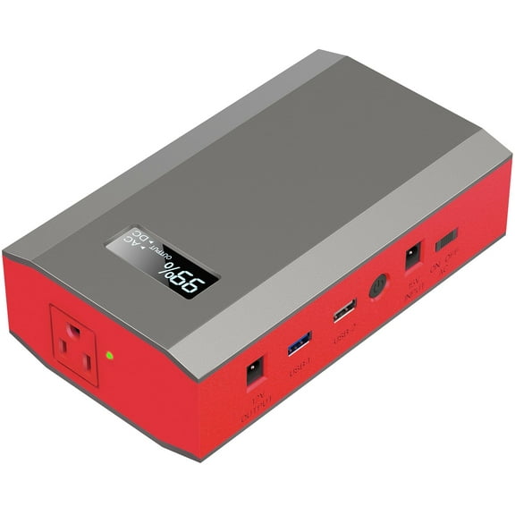Banco de energía portátil ZeroKor 24000 mAh 65 W 110 V con toma de corriente alterna
