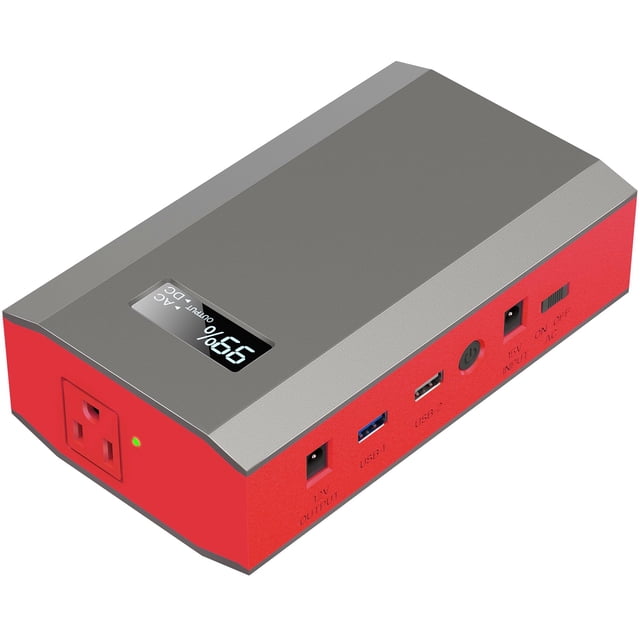 Banco de energía portátil ZeroKor 24000 mAh 65 W 110 V con toma de corriente alterna