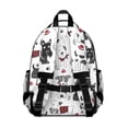 thumbnail image 3 of Scribble Dogs Backpack for School,Cute School Bag,Schoolbag with Adjustable Shoulder Straps & Padded Back,15.25"x11.5"x5.25", 3 of 6