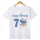 thumbnail image 5 of Camiseta de cumpleaños feliz de Lilo & Stitch de Disney para niños, ropa para niñas de 1, 2, 3, 4, 5, 6, 7, 8 y 9 años, camiseta divertida para niños, ropa para niños, 5 of 5