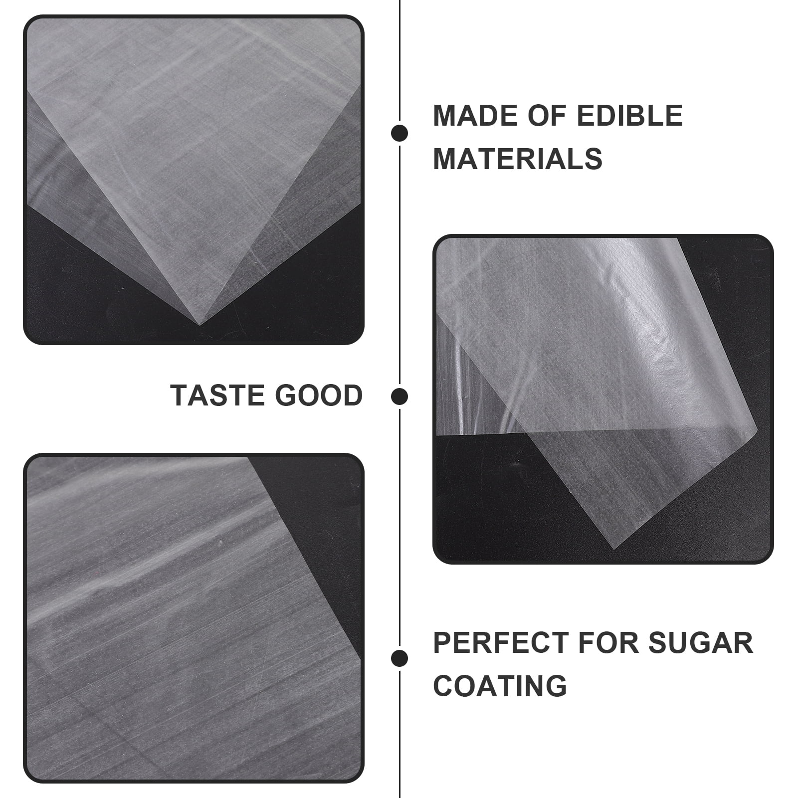 Edible Rice Paper Sheets - Confectionery House