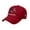 Red, variant on Freedom Embroidered Hat Adjustable Baseball Cap for Men Women Classic Cotton Washable Casual Trucker Hat for Outdoor Activities(Red)