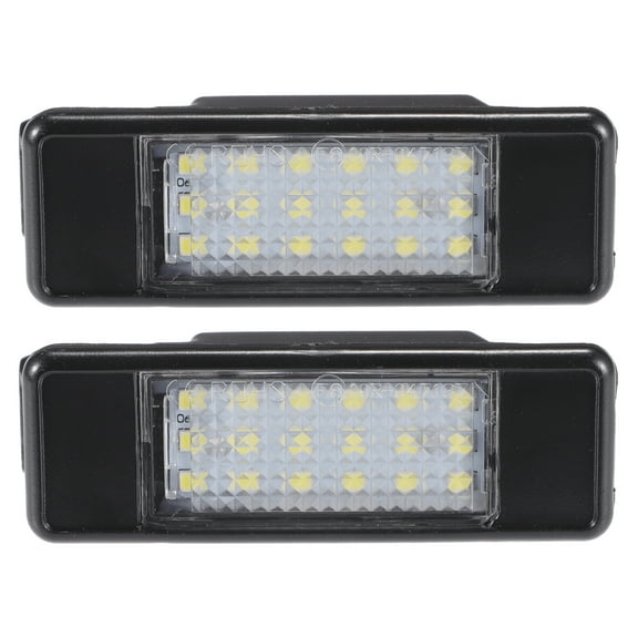 Unique Bargains 1pair Car LED License Plate Light LED Error Free License Plate Light for Merceds-Benz W639 Viano