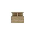 thumbnail image 2 of We Have Furniture Floating Nightstand Flopini, One Drawer, Beige Finish, 2 of 5